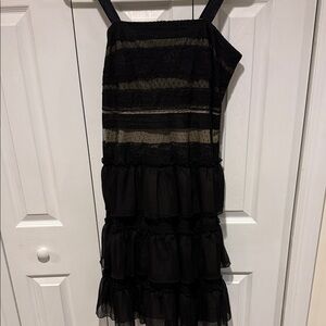 MICHAEL Michael Kors Black and Tan Dress
